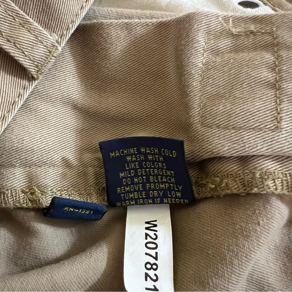 Polo Ralph Lauren Dry Goods Chino Men’s 34x34 Khaki Mid Rise Pants - Picture 7 of 7